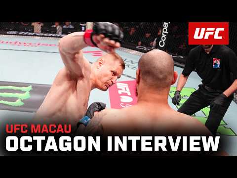 Sergei Pavlovich Octagon Interview | UFC Macau thumbnail