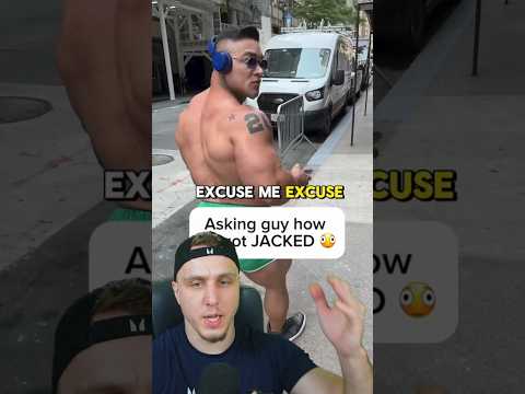 Le preguntan por su secreto para un cuerpo perfecto #gym #fitness #bodybuilding #biceps thumbnail