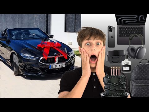 Buying 10 EXPENSIVE PRESENTS in ONE COLOR for Ronald's Birthday! thumbnail