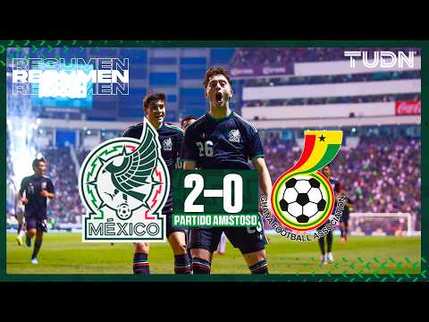 Resumen y goles - México vs Ghana | Amistoso Internacional - Rumbo al Mundial 2026 | TUDN thumbnail