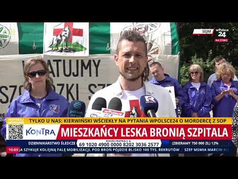 🔥Pod Sejmem twa protest mieszkańców Bieszczadów w obronie 🏥 szpitala z ostatnim SOR-em w regionie! thumbnail