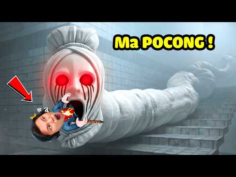 [ROBLOX] Đừng Đến Căn Cứ X*ác Ma POCONG??JayGray Chơi Ngu Leo Tháp Troll Slap Tower Ma Indonesia thumbnail