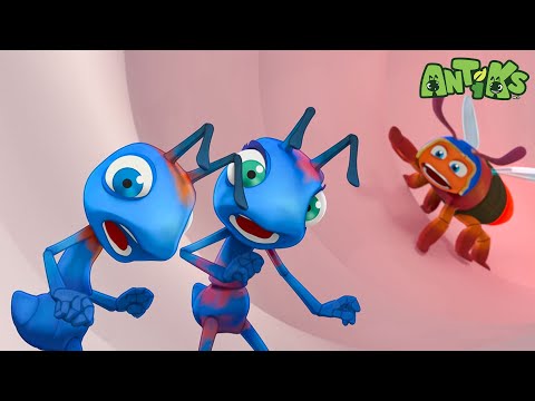 We got caught! | Antiks | हिंदी कार्टून | Oddbods Hindi thumbnail