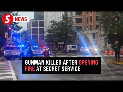 Gunman dies in shootout outside White House thumbnail