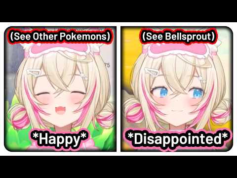 Mococo Looks Happy Every Time a Pokemon Pops Out From the Grass, Except for Bellsprout【Hololive EN】 thumbnail