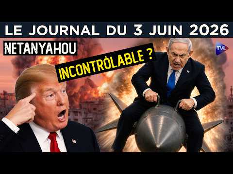 Iran - Liban : Le torchon brûle entre Trump et Netanyahou - JT du mercredi 3 juin 2026 thumbnail