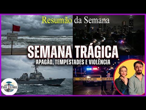 🟢Notícias da Semana: Risco de Guerra EUA e Venezuela, Ataques na Austrália e EUA, Apagão e mais thumbnail