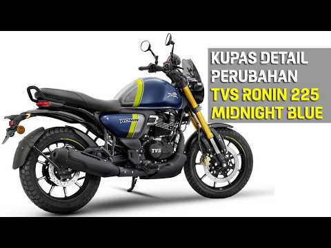 PRATINJAU: PEMBARUAN DETAIL TVS RONIN 225 MIDNIGHT BLUE | #tmcblog thumbnail