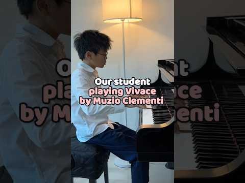 Aedan achieved a Distinction performing Sonatina in C, Op. 36 No. 1 by Clementi kudos to him! ??✨ thumbnail