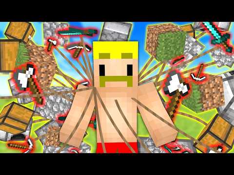 【インベントリ消滅】生き物になったブロックと一緒にネザーを目指せ！【マイクラ】 thumbnail