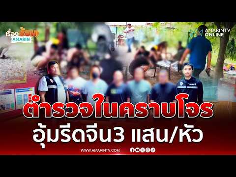 สะเทือนวงการสีกากี 4 ตร.อุ้มรีดเงินชาวจีน | เรื่องร้อนอมรินทร์ thumbnail