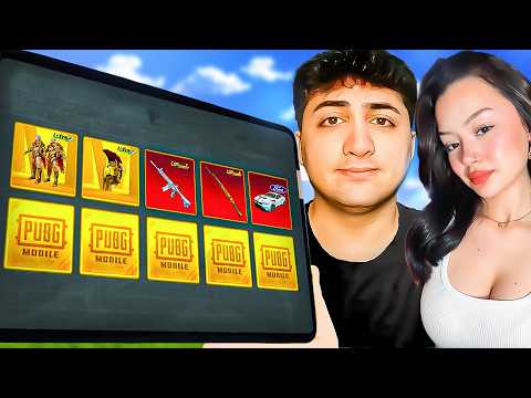 KIZ ARKADAŞIMIN HESABINI FULLEDİM! | PUBG Mobile thumbnail