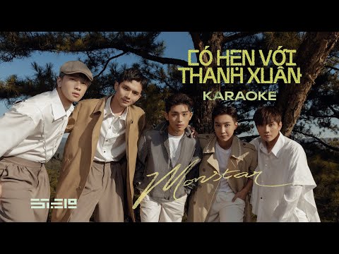 [KARAOKE] có hẹn với thanh xuân - MONSTAR | Instrumental/ Beat Gốc thumbnail