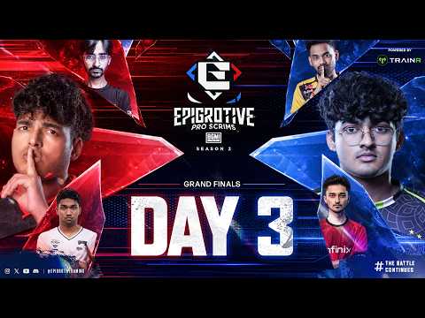 Epigrotive Pro Scrims Season 2 - DAY 3 | FT. #Apexgaming #godlike #soul #8bit #rntx thumbnail