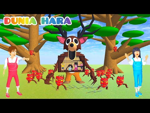 Yuta Mio Bertahan Hidup 99 Malam Dari Rusa Raksasa Di Hutan | Dunia Hara Sakura thumbnail
