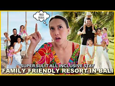 SULIT NA FAMILY FRIENDLY ALL INCLUSIVE RESORT SA BALI! NAG FAMILY PHOTOSHOOT! ❤️ | rhazevlogs thumbnail