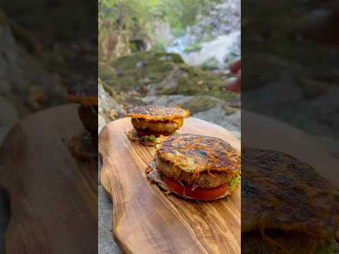 Mısır Gevrekli Çıtır Tavuk Burger 🐔 - healthy crispy chicken burger thumbnail