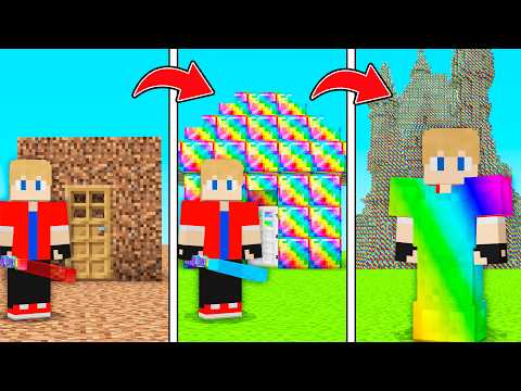 SOBREVIVI em uma CIVILIZAÇÃO DE MINÉRIO SECRETO no Minecraft! thumbnail