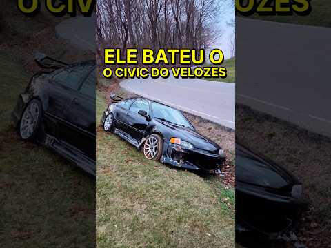 ELE BATEU o CIVIC do VELOZES E FURIOSOS na VIDA REAL! thumbnail