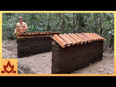 Primitive Technology: Tile Capped Mud Walls thumbnail