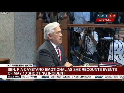 Sotto proposes raising Senate shooting incident before Committee of the Whole | ANC thumbnail