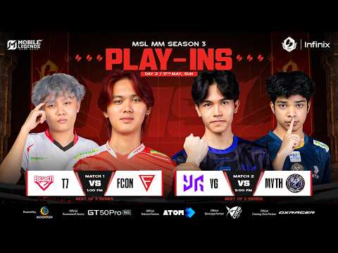 🔴 MSL MM Season 3 | Play-In Stage | Day 2 thumbnail