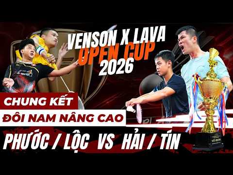 🔥 NGHẸT THỞ Điểm Số Sinh Tử 15-15 Set 3! Chung Kết Đôi Nam Nâng Cao Giải Cầu Lông Venson Lava 2026 thumbnail