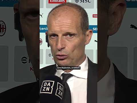 Allegri difende i calciatori del Milan ?️?️ thumbnail
