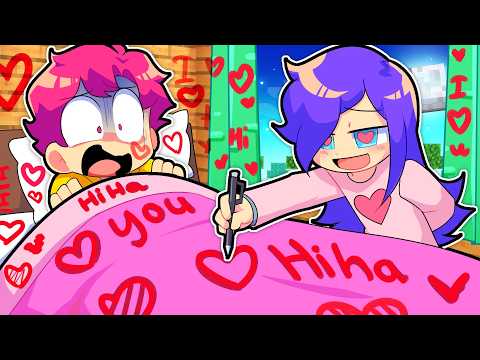 Tôi Được FAN CUỒNG CRUSH Trong Minecraft  🤣😱 thumbnail
