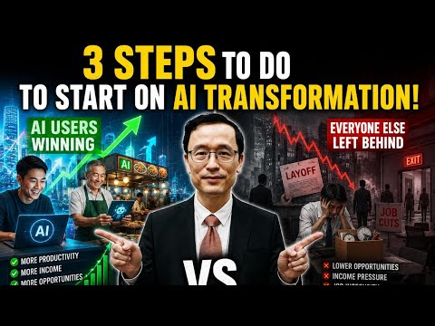 AI Disruption is Here! 3 Simple Steps To Start Your AI Transformation!  thumbnail