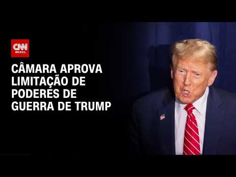 EUA: Câmara aprova limitação de poderes de guerra de Trump | CNN 360º thumbnail