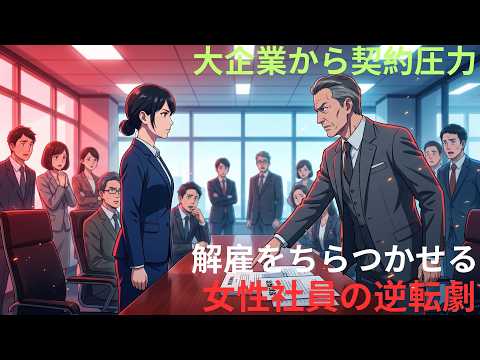 【アニメ】000大企業から契約圧力0解雇をちらつかせる女性社員の逆転劇 thumbnail