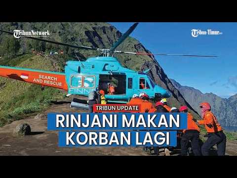 Detik-Detik Pendaki Asal Malaysia Dievakuasi dari Gunung Rinjani thumbnail