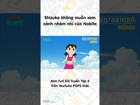 Shizuka không muốn xem cảnh nhảm nhí của Nobita #Doraemon #Season13 #POPSKids thumbnail