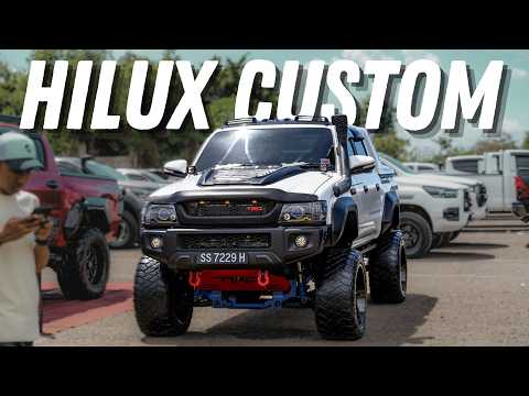 Toyota Hilux Lama, Interior Modern?! Lift Up, Bodykit Custom… Memang Rare thumbnail