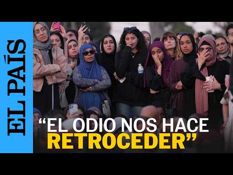 Más de 2.000 personas DESPIDEN a las VÍCTIMAS del TIROTEO en MEZQUITA de SAN DIEGO | EL PAÍS thumbnail