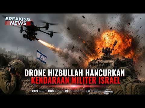 🔴LIVE - Drone Hizbullah Hancurkan Kendaraan Militer Israel thumbnail