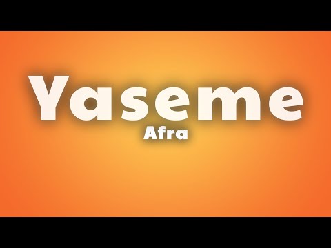 Afra - Yasemen (Lyrics) thumbnail