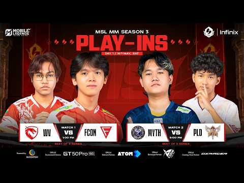 ? MSL MM Season 3 | Play-In Stage | Day 1 thumbnail