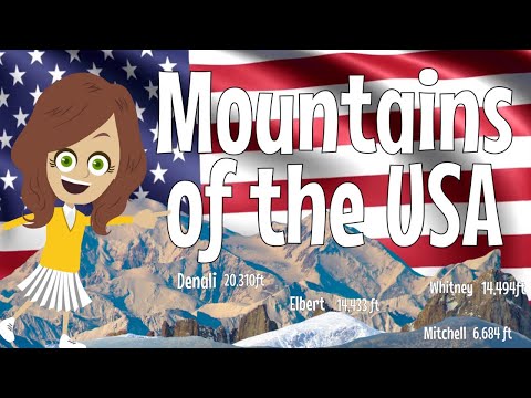 Mountains of the USA | The Appalachian, Rocky, Sierra Madre & Alaskan Ranges Explained thumbnail