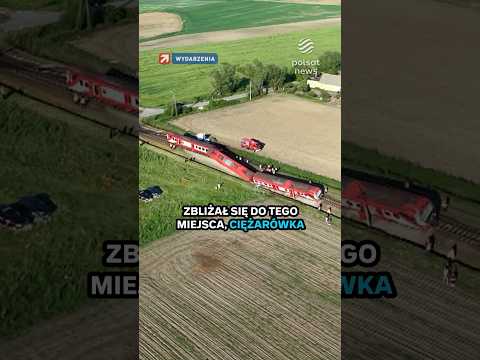 Katastrofa kolejowa w Garbatce. Jedna osoba nie żyje thumbnail