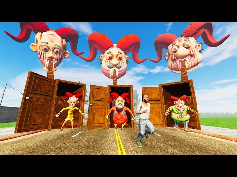 Franklin Found WORLD LONGEST DOOR To Demon Motu Patlu And Jhatka Head - INDIAN BIKES DRIVING 3D thumbnail