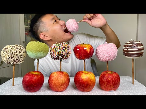 如何製作彩色巧克力蘋果！How to Make Colorful Chocolate Apples! thumbnail
