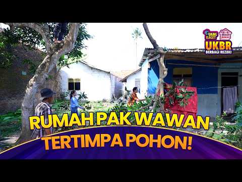 TIBA-TIBA! Rumah Milik Pak Wawan Tertimpa Pohon | UKBR BERBAGI REZEKI | PART 1 thumbnail