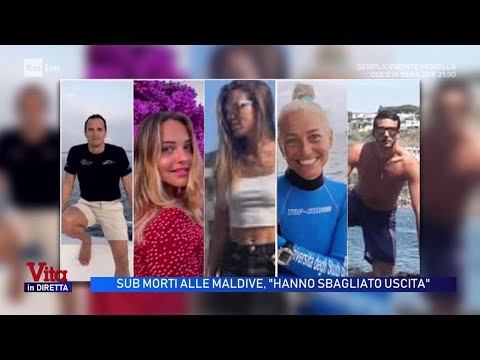 Sub morti alle Maldive: "Hanno sbagliato uscita" - Vita in diretta 22/05/2026 thumbnail