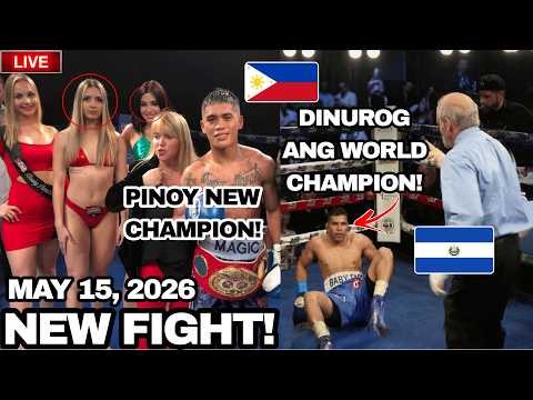 NEW FIGHT! PINOY DINUROG ANG WORLD CHAMPION! SIYA NA ANG BAGONG CHAMPION! MAY 15 2026 thumbnail