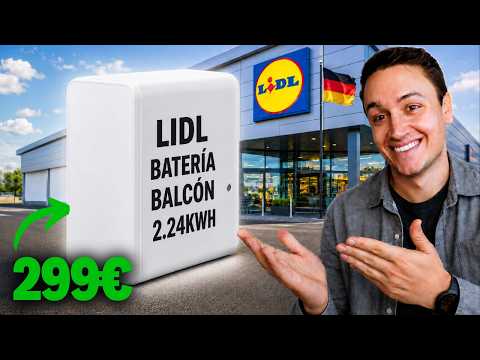 LIDL saca un BATERÍA de BALCÓN por menos de 300€ y se VUELVE VIRAL thumbnail