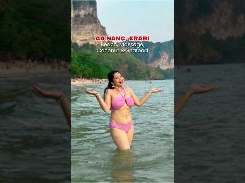 You CAN'T Miss Ao Nang Beach in Krabi! #thailand 😱 Here's Why 🌴✨ thumbnail
