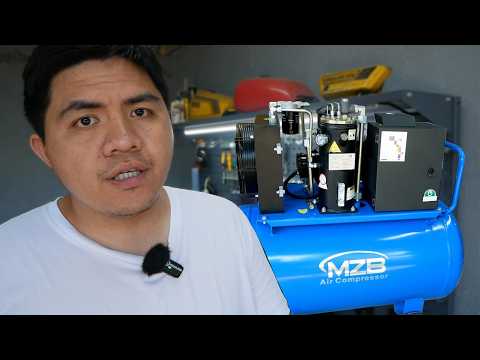 tools at 10hp screw aircompressor para sa bagong garahe thumbnail