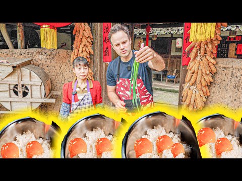 Village Life in China - EGG Fried Rice Made by Auntie is NEXT LEVEL!!! thumbnail